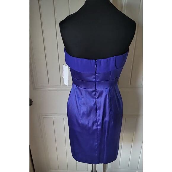 Hailey Adrianna Papell Safire Strapless Dress Size 4 - Picture 3 of 11